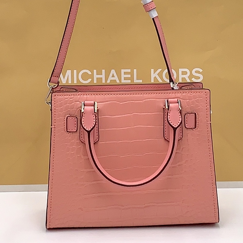 MICHAEL KORS
Hamilton Small Crocodile Embossed Faux
Satchel
Color:PRIMROSE - Picture 3 of 15